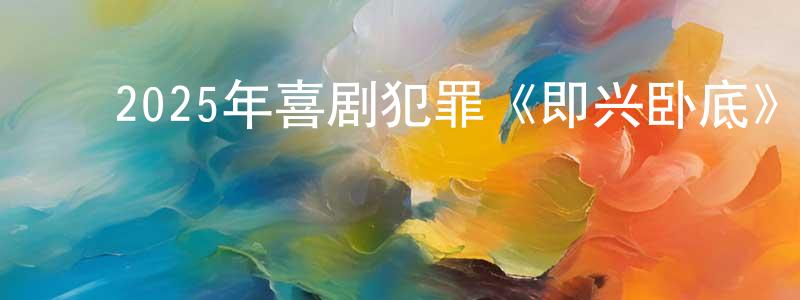 曾洪武的动漫综艺大全,2025年喜剧犯罪《即兴卧底》BD中英双字迅雷下载_电影天堂